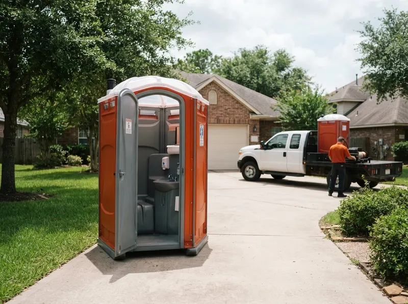 Flushable Restrooms with Sinks in Plantersville, TX