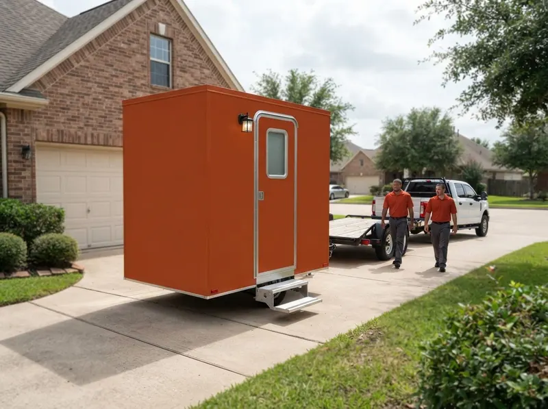 Luxury Mobile Restroom Trailers in Plantersville, TX